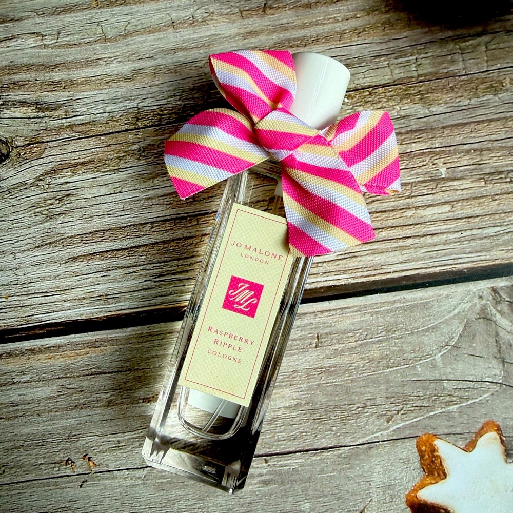 Jo Malone London Raspberry Ripple 1.0 oz New Unboxed with striped bow